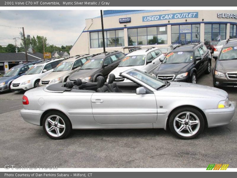 Mystic Silver Metallic / Gray 2001 Volvo C70 HT Convertible