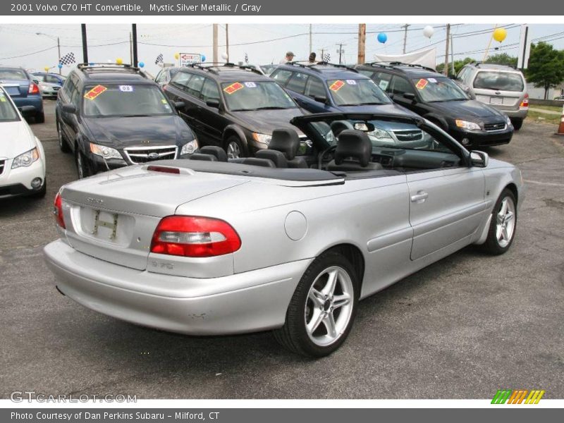 Mystic Silver Metallic / Gray 2001 Volvo C70 HT Convertible