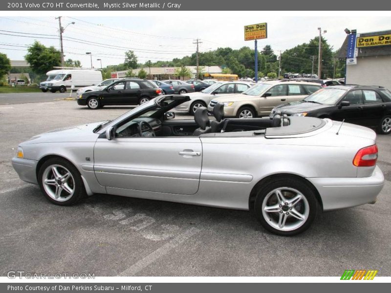 Mystic Silver Metallic / Gray 2001 Volvo C70 HT Convertible