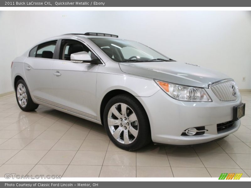 Quicksilver Metallic / Ebony 2011 Buick LaCrosse CXL
