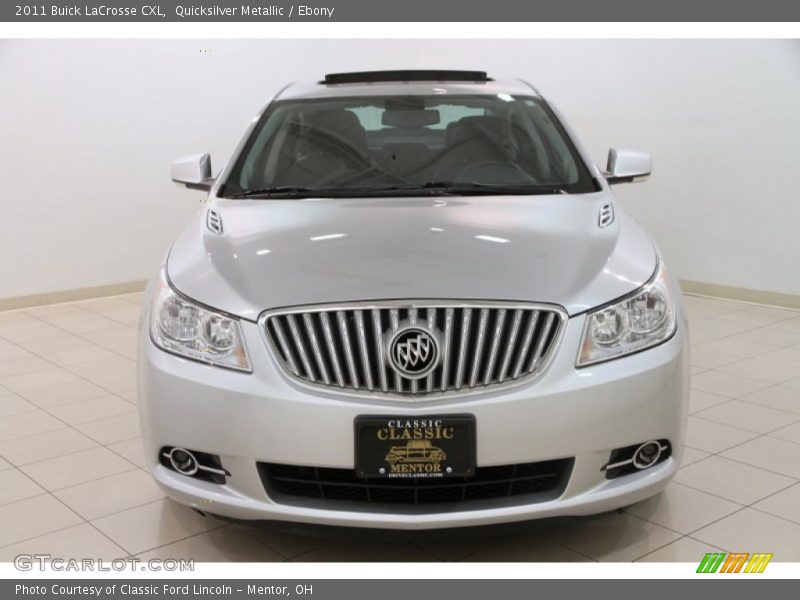 Quicksilver Metallic / Ebony 2011 Buick LaCrosse CXL
