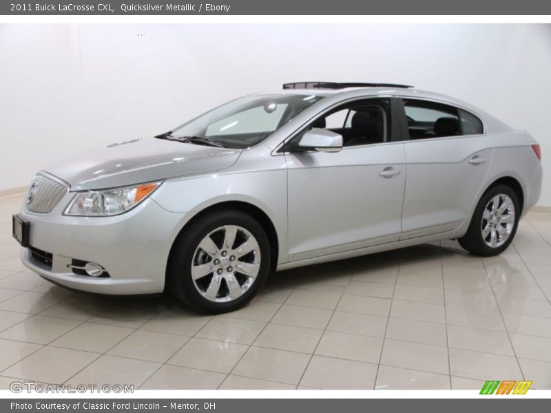 Quicksilver Metallic / Ebony 2011 Buick LaCrosse CXL