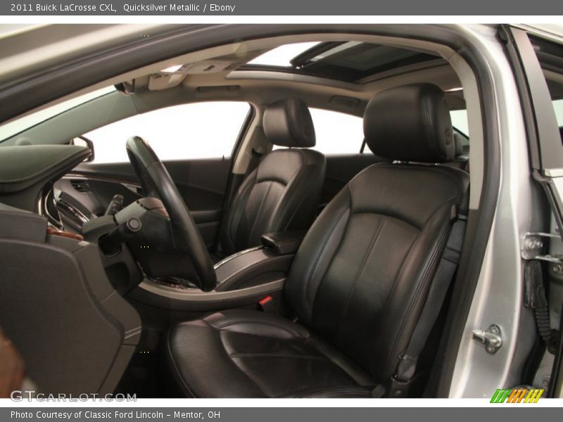 Quicksilver Metallic / Ebony 2011 Buick LaCrosse CXL
