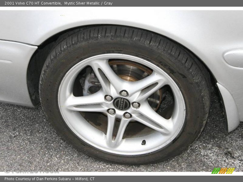 Mystic Silver Metallic / Gray 2001 Volvo C70 HT Convertible