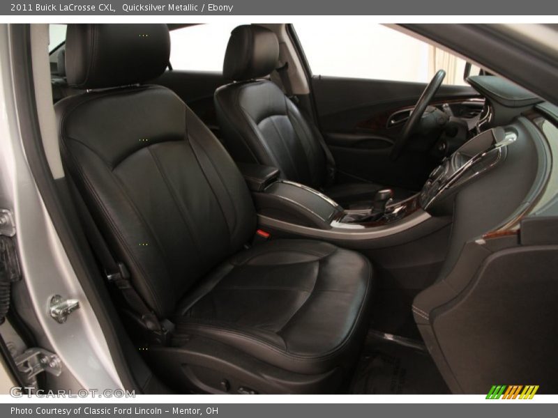 Quicksilver Metallic / Ebony 2011 Buick LaCrosse CXL