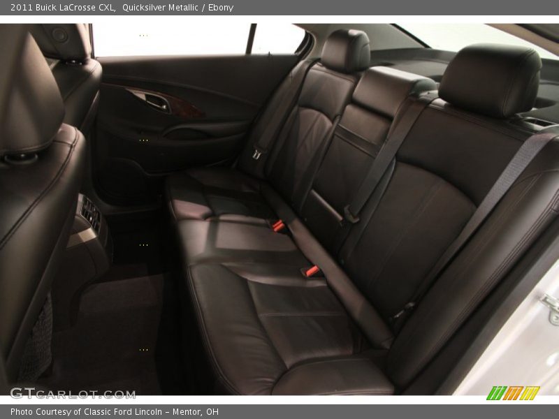 Quicksilver Metallic / Ebony 2011 Buick LaCrosse CXL