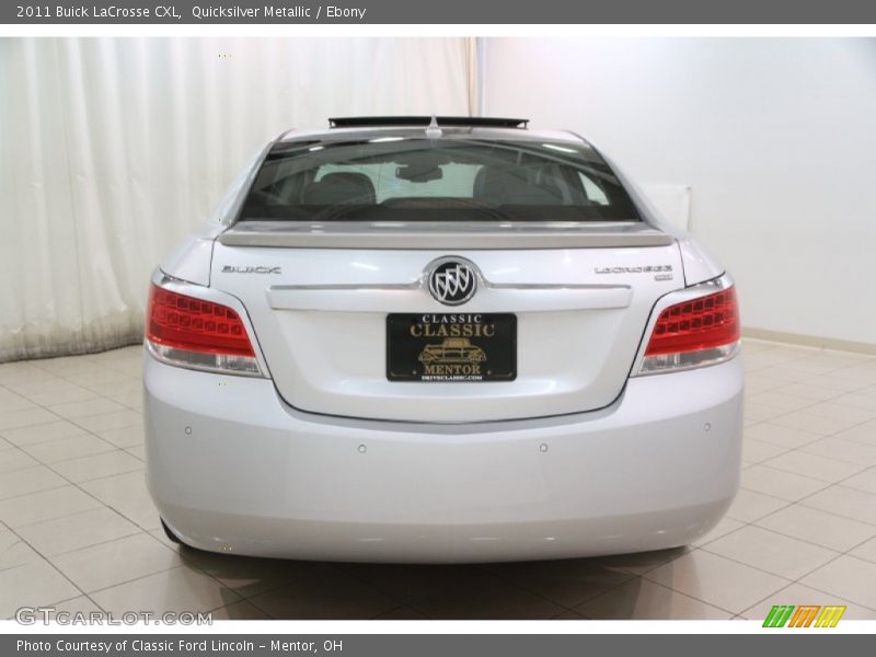 Quicksilver Metallic / Ebony 2011 Buick LaCrosse CXL