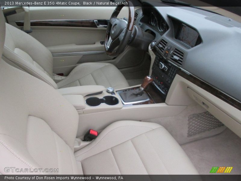  2013 E 350 4Matic Coupe Natural Beige/Ash Interior