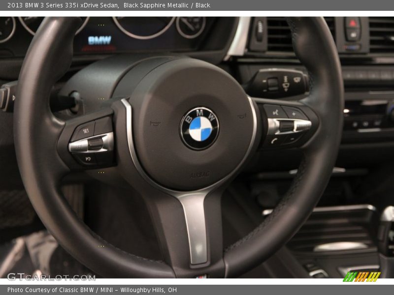 Black Sapphire Metallic / Black 2013 BMW 3 Series 335i xDrive Sedan