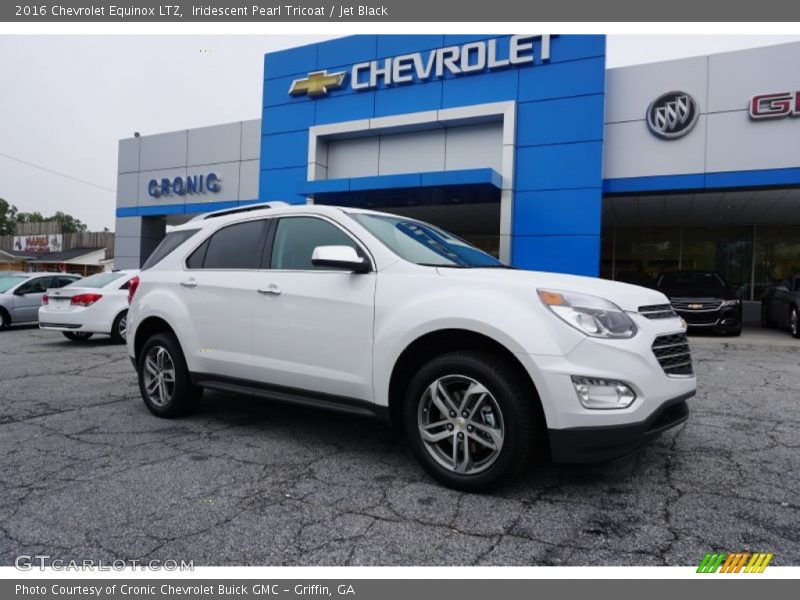 Iridescent Pearl Tricoat / Jet Black 2016 Chevrolet Equinox LTZ