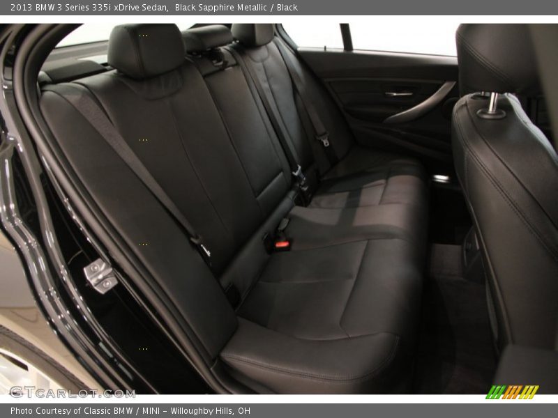 Black Sapphire Metallic / Black 2013 BMW 3 Series 335i xDrive Sedan