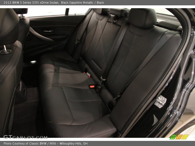 Black Sapphire Metallic / Black 2013 BMW 3 Series 335i xDrive Sedan