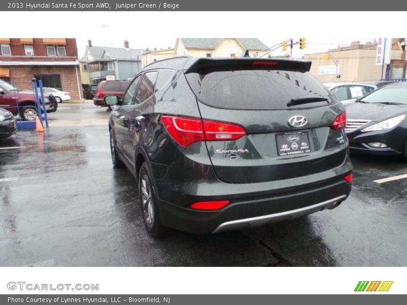 Juniper Green / Beige 2013 Hyundai Santa Fe Sport AWD