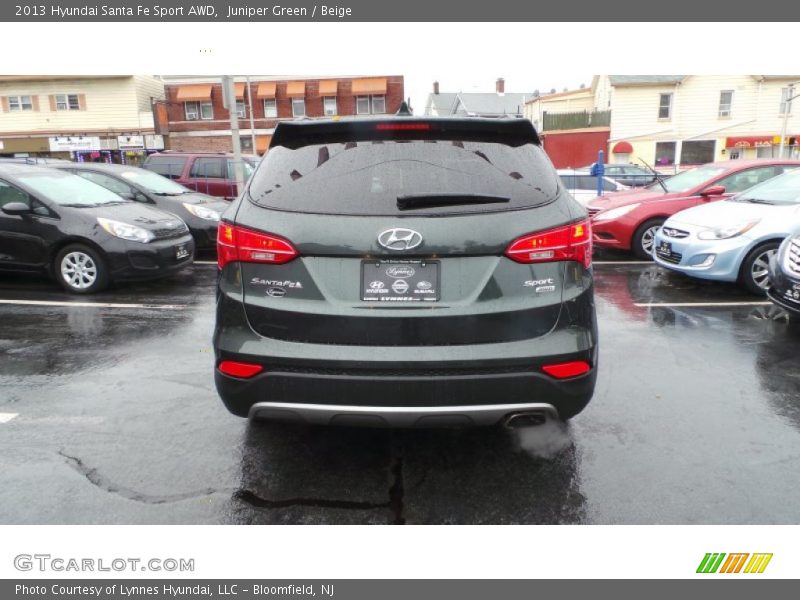 Juniper Green / Beige 2013 Hyundai Santa Fe Sport AWD