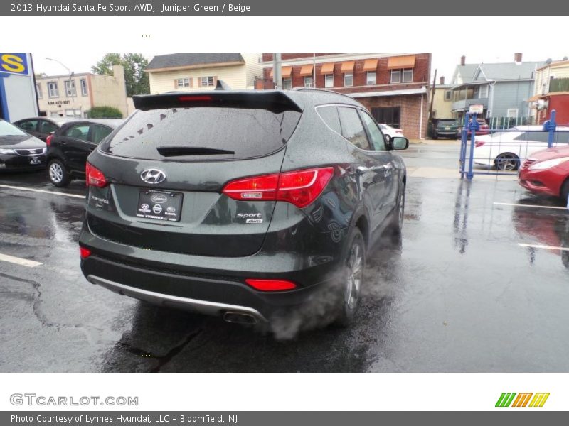 Juniper Green / Beige 2013 Hyundai Santa Fe Sport AWD