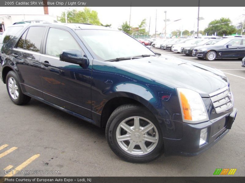 Blue Chip / Light Gray 2005 Cadillac SRX V6