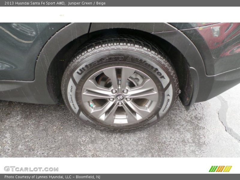 Juniper Green / Beige 2013 Hyundai Santa Fe Sport AWD
