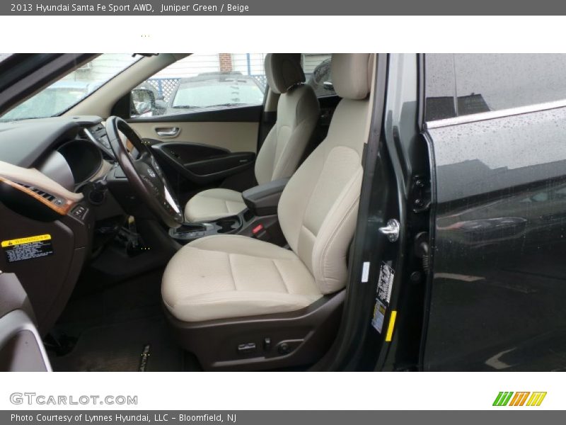 Juniper Green / Beige 2013 Hyundai Santa Fe Sport AWD