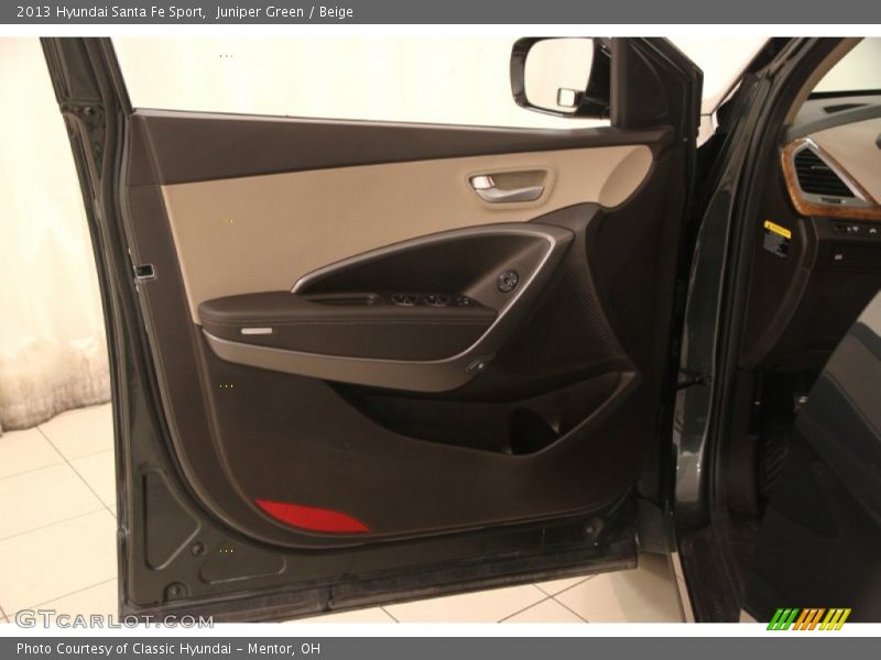 Juniper Green / Beige 2013 Hyundai Santa Fe Sport