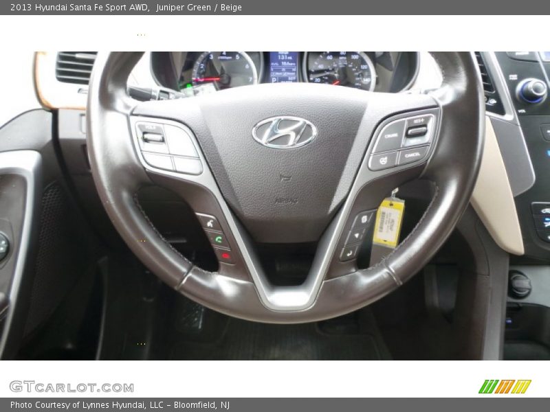 Juniper Green / Beige 2013 Hyundai Santa Fe Sport AWD
