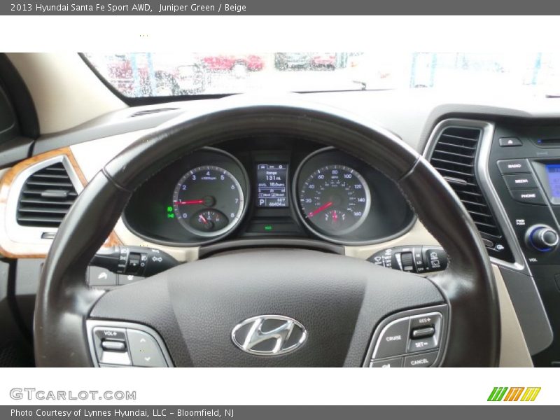 Juniper Green / Beige 2013 Hyundai Santa Fe Sport AWD