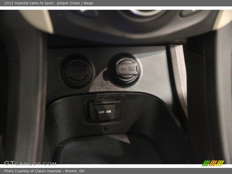 Juniper Green / Beige 2013 Hyundai Santa Fe Sport
