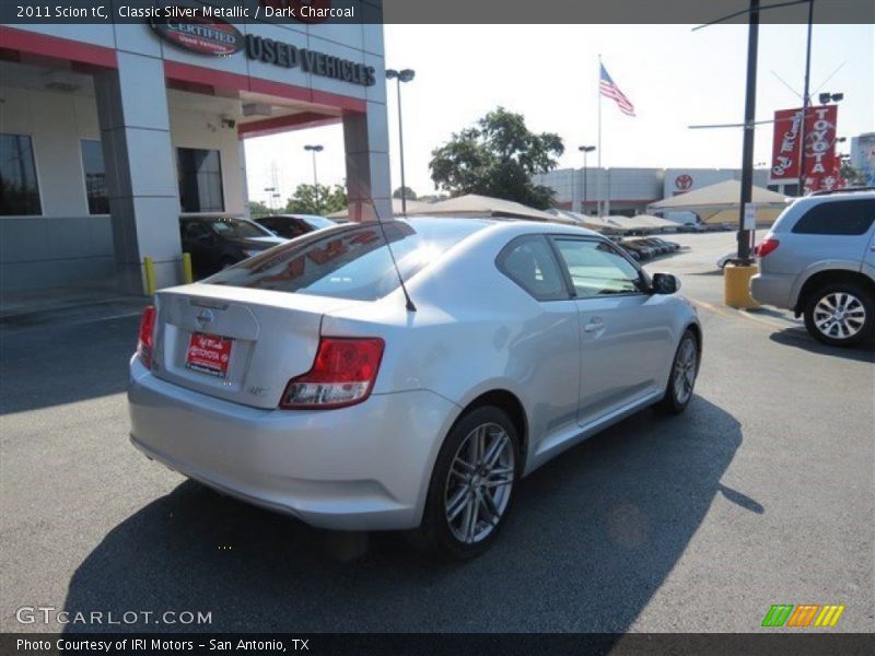 Classic Silver Metallic / Dark Charcoal 2011 Scion tC