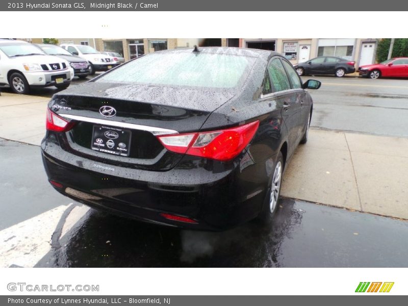 Midnight Black / Camel 2013 Hyundai Sonata GLS