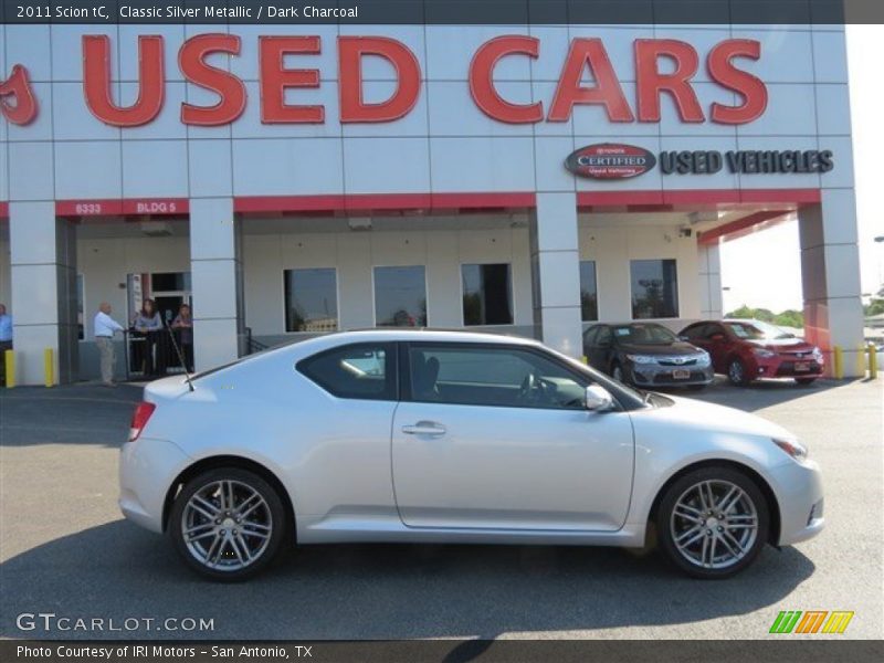 Classic Silver Metallic / Dark Charcoal 2011 Scion tC