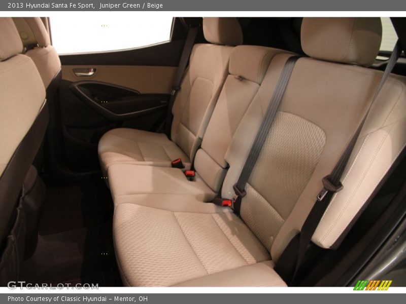 Juniper Green / Beige 2013 Hyundai Santa Fe Sport