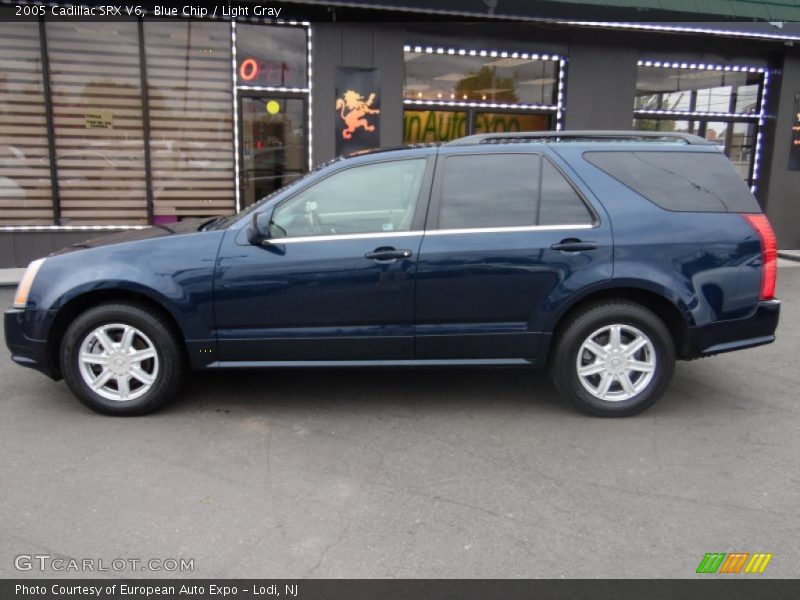 Blue Chip / Light Gray 2005 Cadillac SRX V6