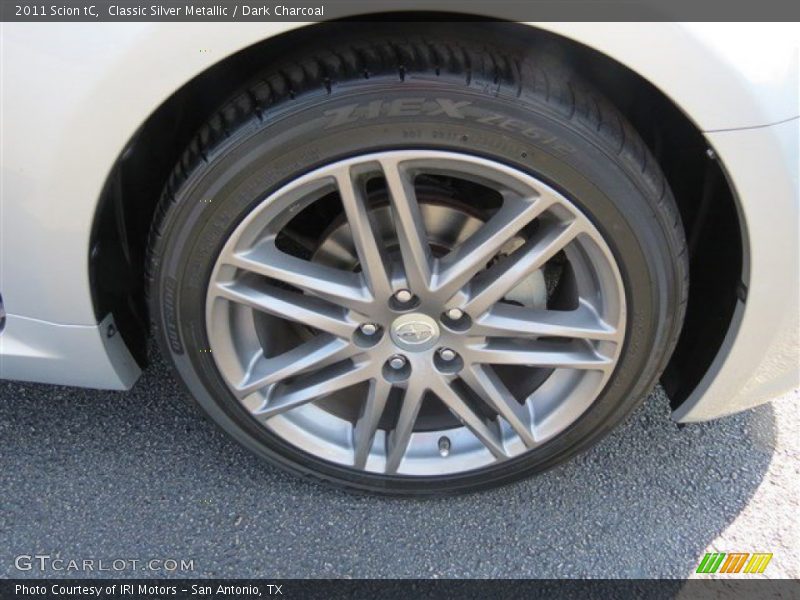 Classic Silver Metallic / Dark Charcoal 2011 Scion tC