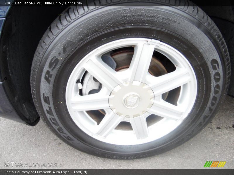 Blue Chip / Light Gray 2005 Cadillac SRX V6