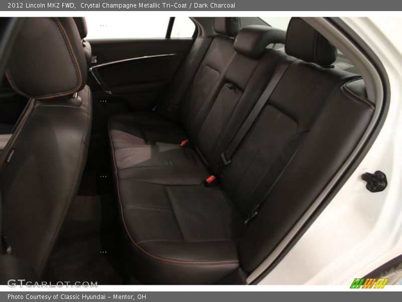 Crystal Champagne Metallic Tri-Coat / Dark Charcoal 2012 Lincoln MKZ FWD