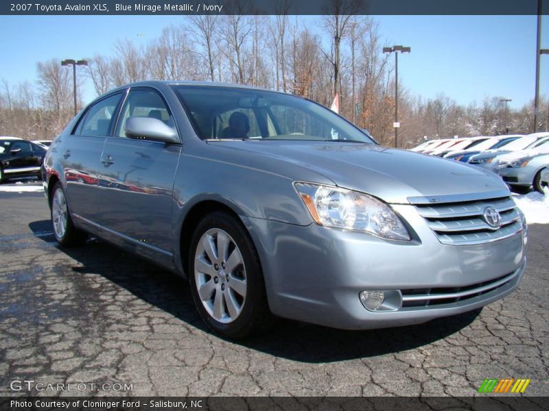 Blue Mirage Metallic / Ivory 2007 Toyota Avalon XLS