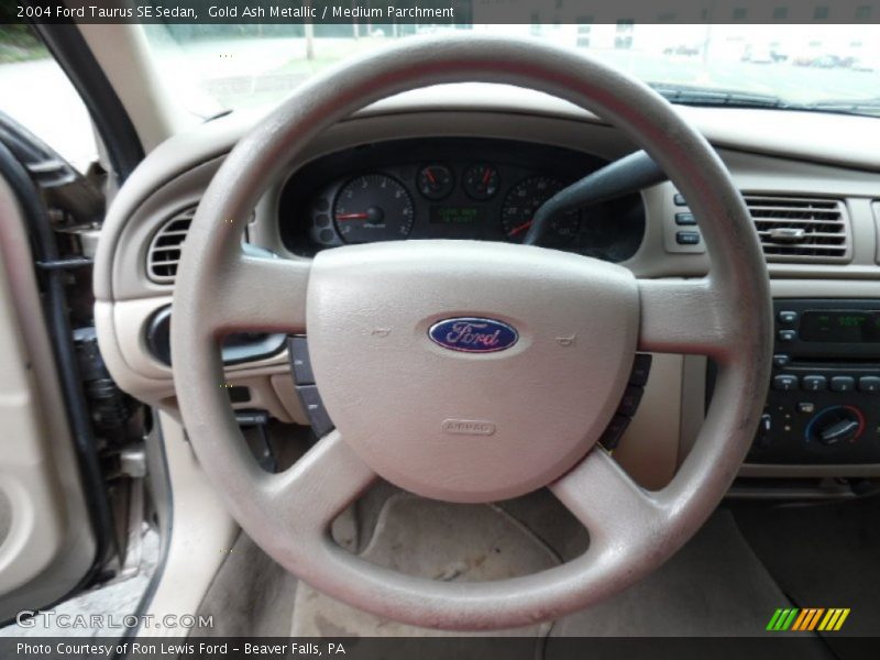 Gold Ash Metallic / Medium Parchment 2004 Ford Taurus SE Sedan