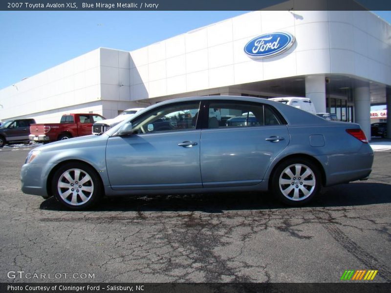 Blue Mirage Metallic / Ivory 2007 Toyota Avalon XLS