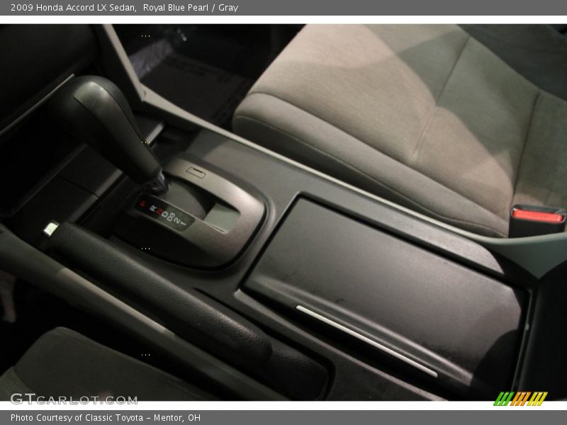 Royal Blue Pearl / Gray 2009 Honda Accord LX Sedan