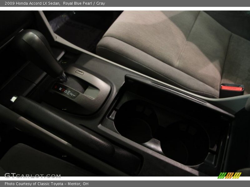 Royal Blue Pearl / Gray 2009 Honda Accord LX Sedan