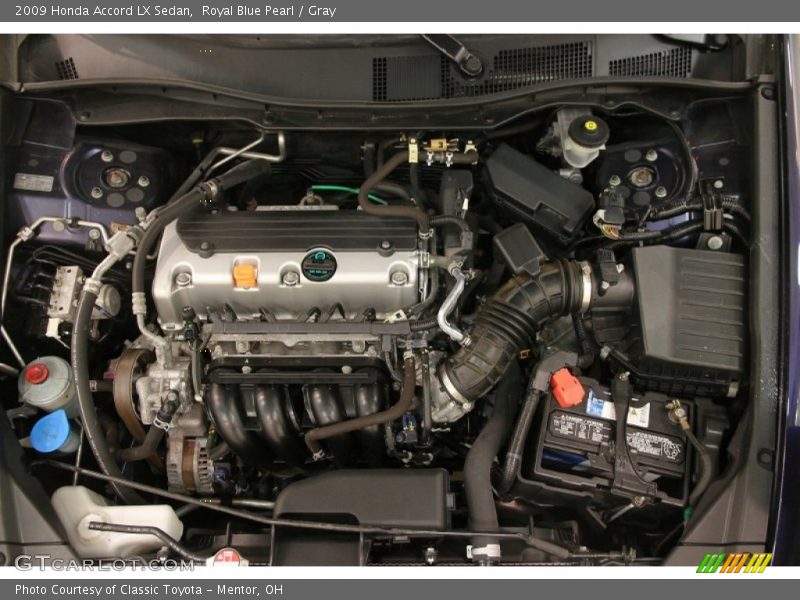  2009 Accord LX Sedan Engine - 2.4 Liter DOHC 16-Valve i-VTEC 4 Cylinder