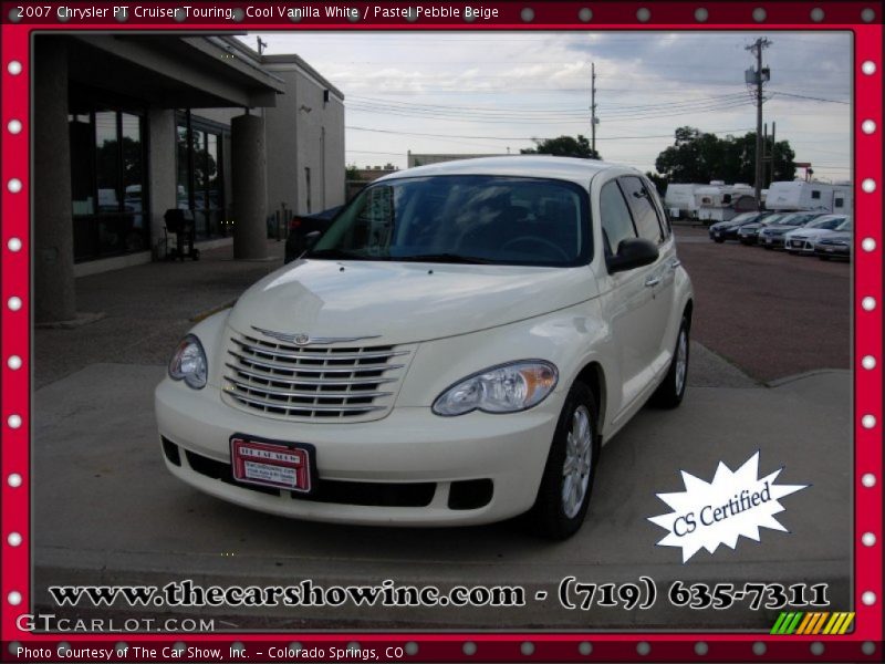 Cool Vanilla White / Pastel Pebble Beige 2007 Chrysler PT Cruiser Touring