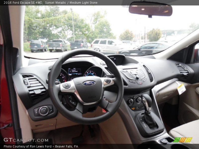 Dashboard of 2016 Escape SE 4WD