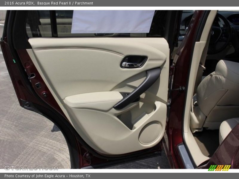 Basque Red Pearl II / Parchment 2016 Acura RDX