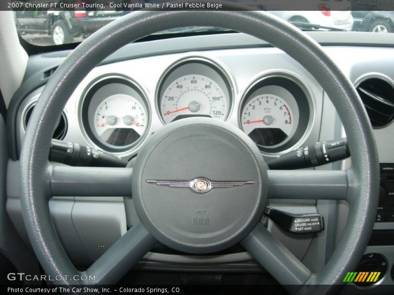 Cool Vanilla White / Pastel Pebble Beige 2007 Chrysler PT Cruiser Touring