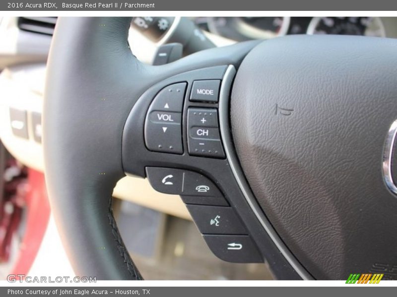 Basque Red Pearl II / Parchment 2016 Acura RDX