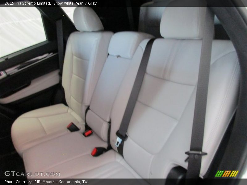 Rear Seat of 2015 Sorento Limited