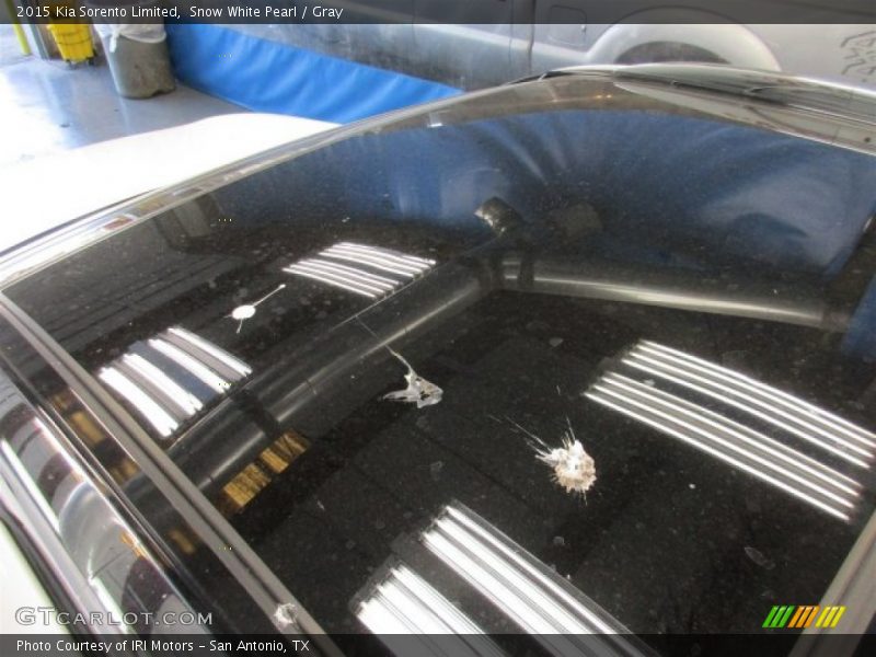 Snow White Pearl / Gray 2015 Kia Sorento Limited