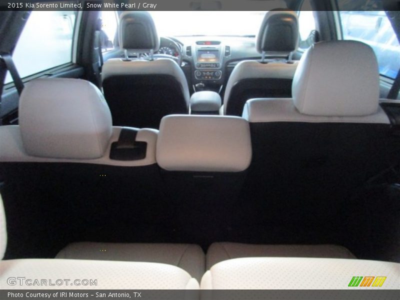Snow White Pearl / Gray 2015 Kia Sorento Limited