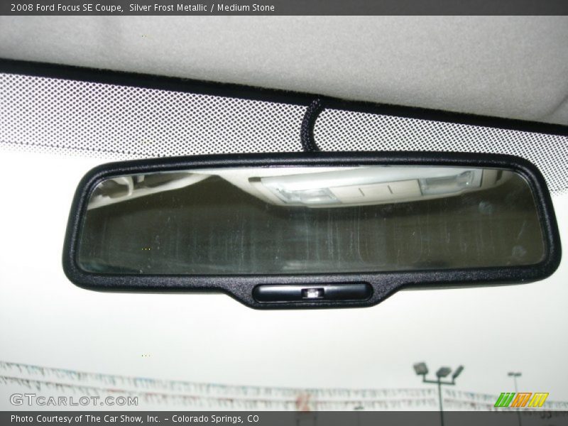 Silver Frost Metallic / Medium Stone 2008 Ford Focus SE Coupe