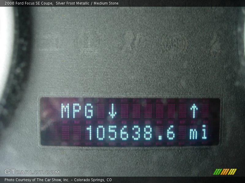 Silver Frost Metallic / Medium Stone 2008 Ford Focus SE Coupe